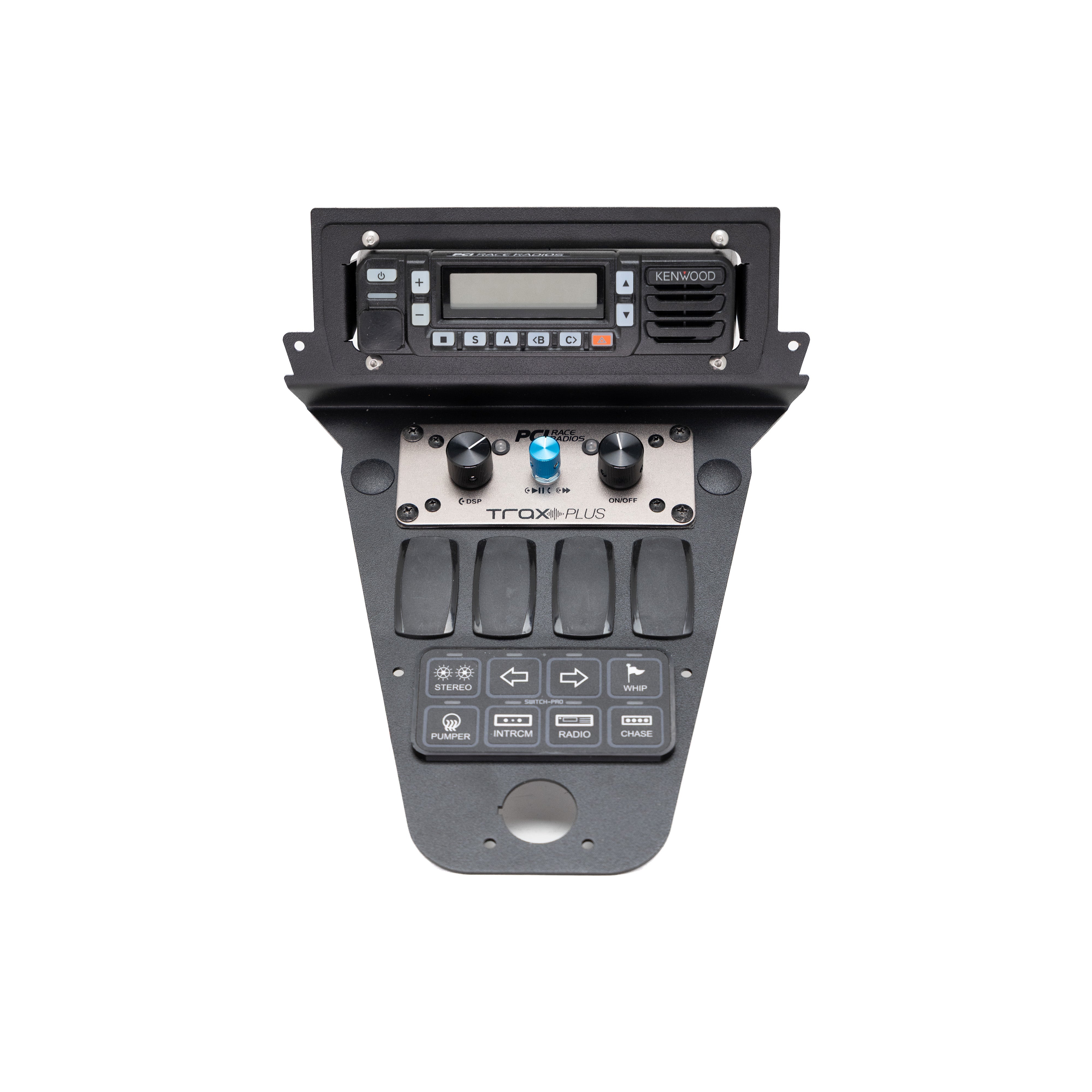 Polaris 2025 RZR Pro R Kenwood Radio and Intercom with Switch Pros Bracket