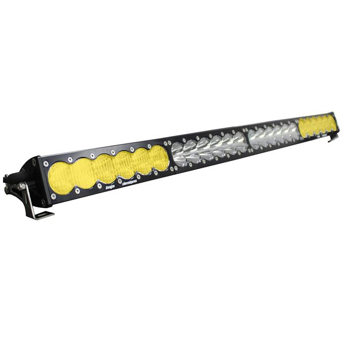 Baja Designs OnX6 Dual Control 40" Amber/White LED Light Bar for enhanced visibility in off-road conditions.