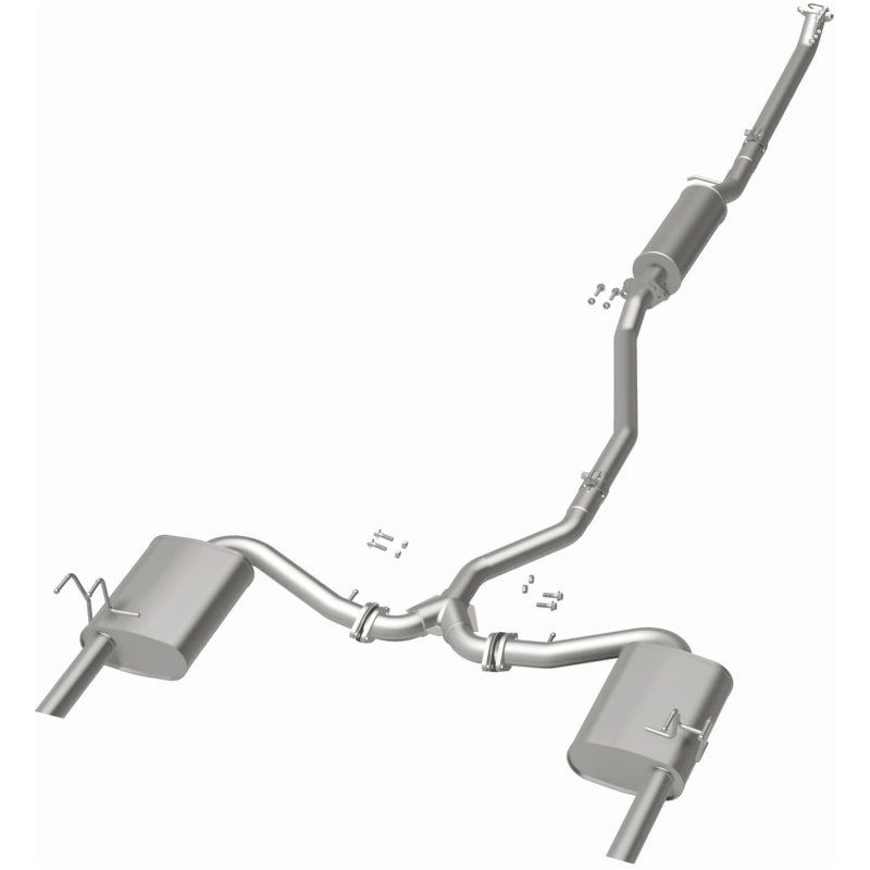 BRExhaust 16-21 Honda Civic 1.5L Direct-Fit Replacement Exhaust System