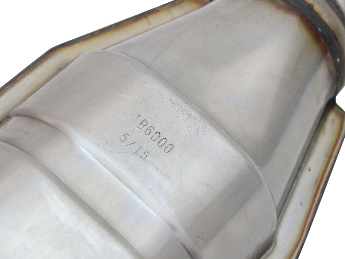 Direct Fit 409 Stainless Steel Rear Catalytic Converter Jeep Wrangler (TJ) 04-06 L6-4.0L aFe Power