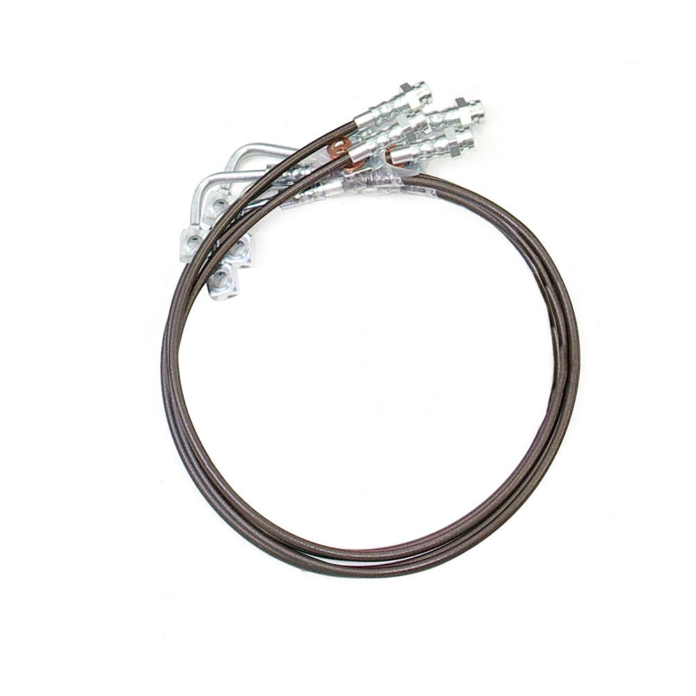 6.0 Inch Brake Lines Ami Front & Rear 07-18 Jeep Wrangler JK ReadyLIFT