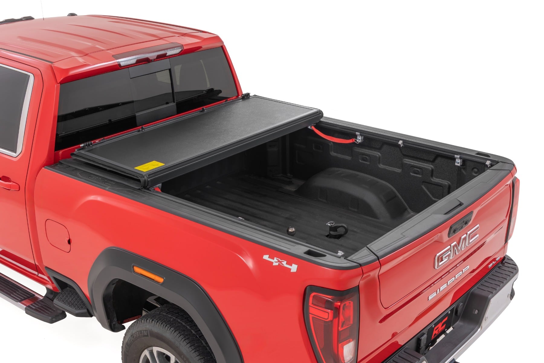 Hard Low Profile Bed Cover 6 Foot 9 Inch Bed Rail Caps Silverado/Sierra 2500HD/3500HD (20-26) Rough Country