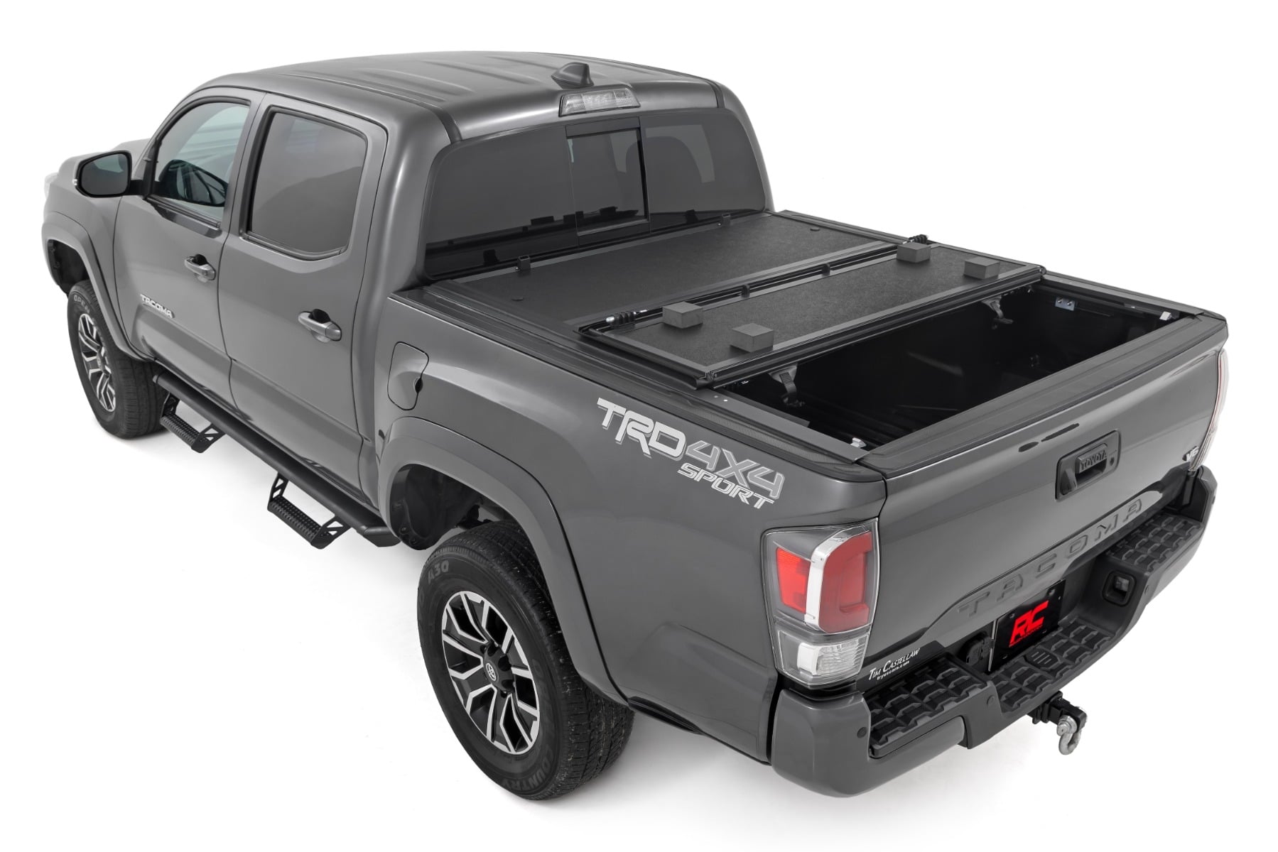 Hard Low Profile Bed Cover 5 Foot Bed Toyota Tacoma 2WD/4WD (2016-2023) Rough Country