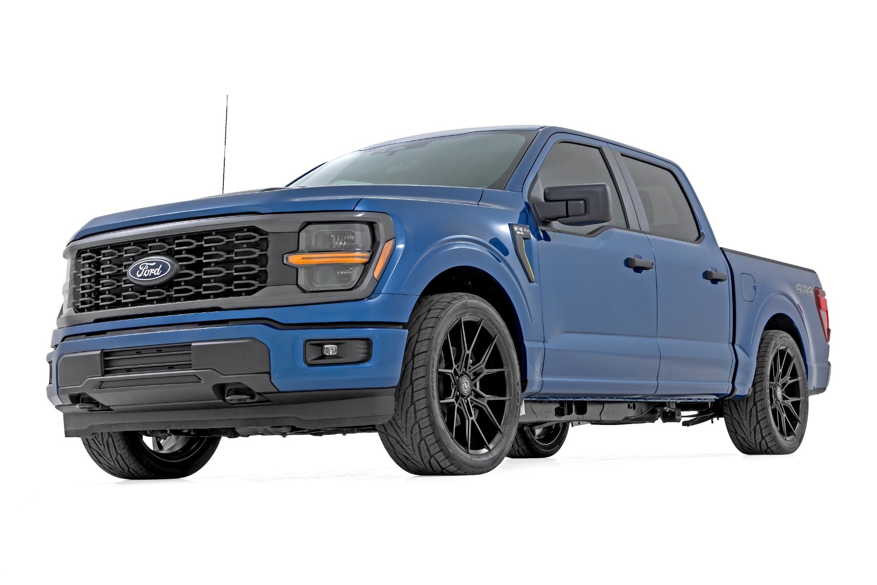 2 Inch Lowering Kit 4 Inch Rear Lowering M1 Ford F-150 4WD (2015-2026) Rough Country