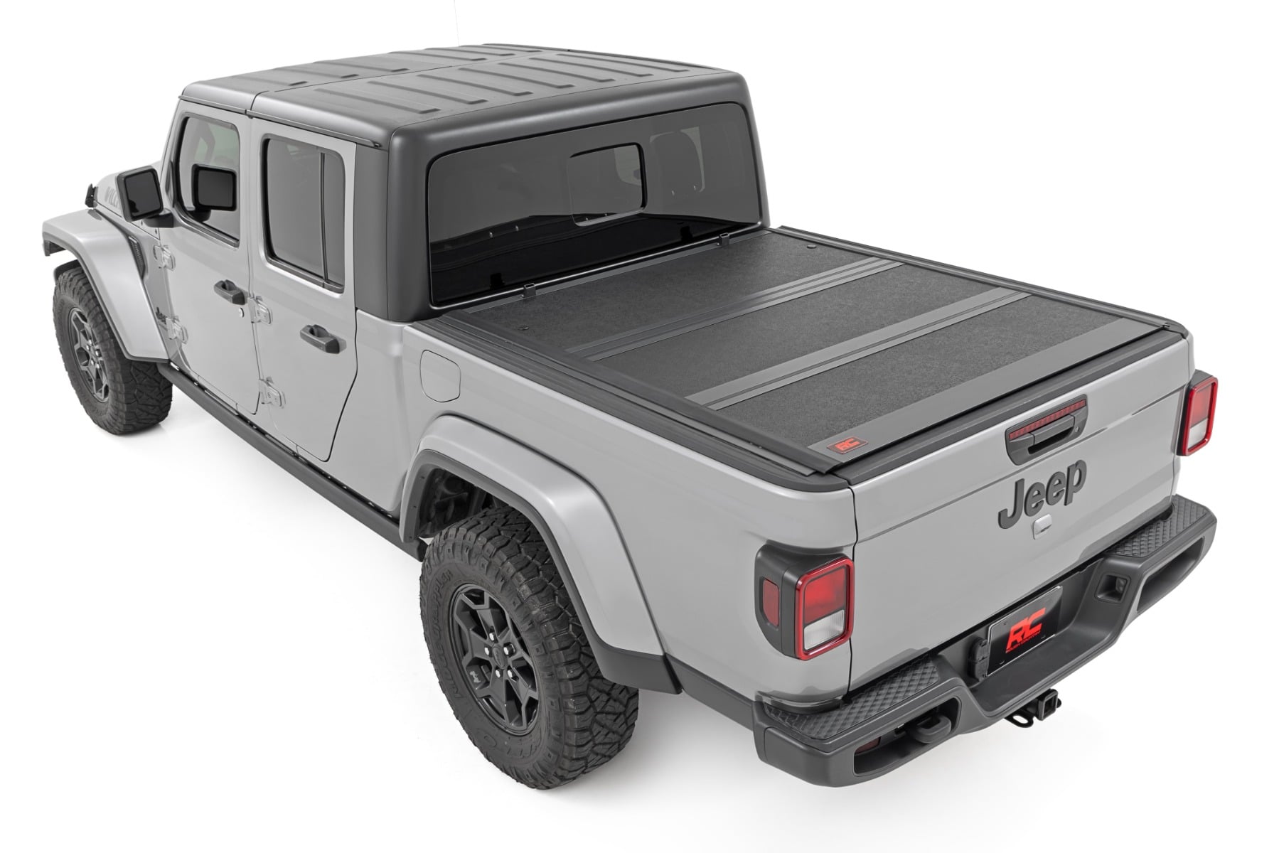 Hard Low Profile Bed Cover 5 Foot Bed Jeep Gladiator JT 4WD (2020-2025) Rough Country