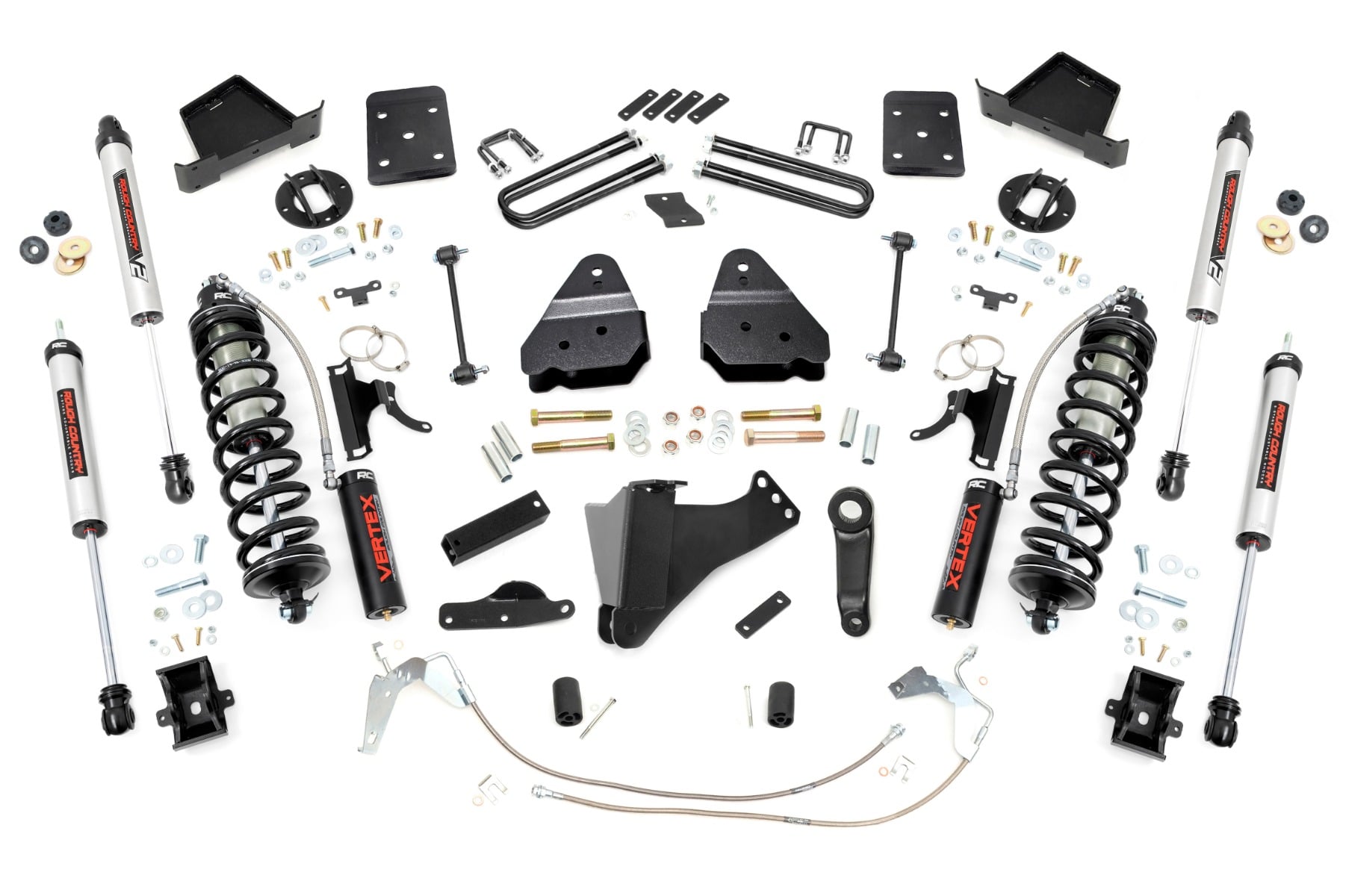4.5 Inch Lift Kit W/O Overloads C/O V2 Ford F-250/F-350 Super Duty (08-10) Rough Country