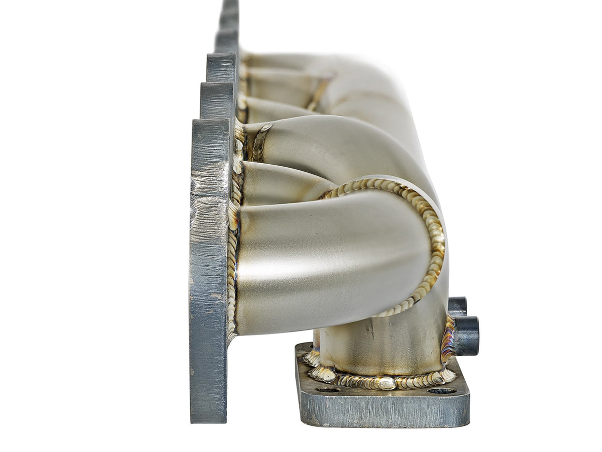 Twisted Steel 304 Stainless Steel Header w/ T3 Turbo Flange Dodge Diesel Trucks 03-07 L6-5.9L (td) aFe Power