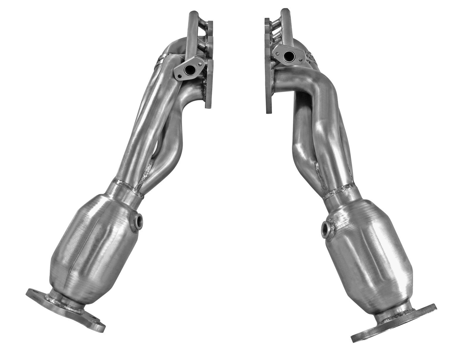 Twisted Steel Header 409 Stainless Steel w/ Cat Toyota Tacoma 12-15 V6-4.0L aFe Power