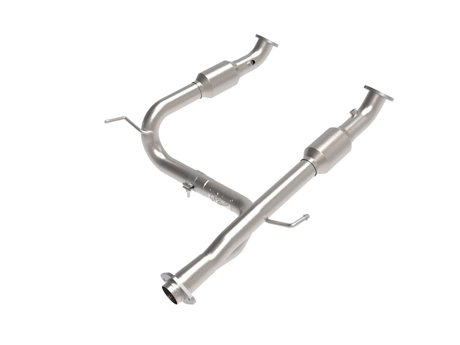 Twisted Steel Y-Pipe 2 to 3 Inch 409 Stainless Steel w/ Cat Toyota Tacoma 05-15 V6-4.0L aFe Power