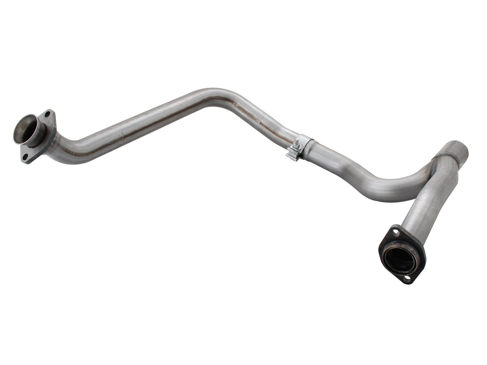 Twisted Steel 2 Inch to 2-1/2 Inch 409 Stainless Steel Street Series Y-Pipe Jeep Wrangler (JK) 12-18 V6-3.6L aFe Power