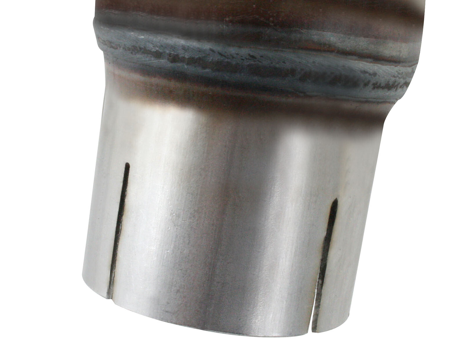 Twisted Steel 2-1/2 Inch 409 Stainless Steel Loop-Delete Downpipe Jeep Wrangler (JK) 12-18 V6-3.6L aFe Power