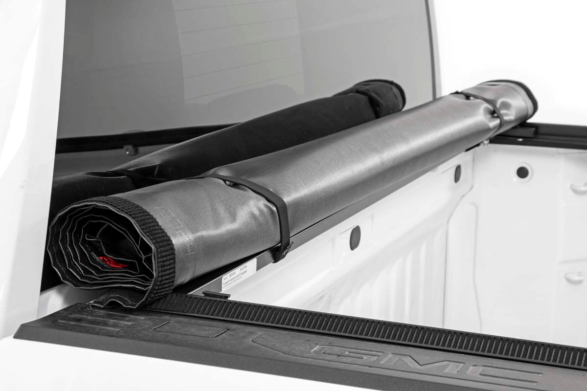 Soft Roll Up Bed Cover 5.8 Ft Bed 14-18 Chevy/GMC 1500 Rough Country