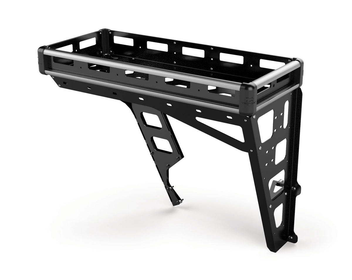 07-18 Wrangler JK Alta Cargo Rack Silver Rails TeraFlex