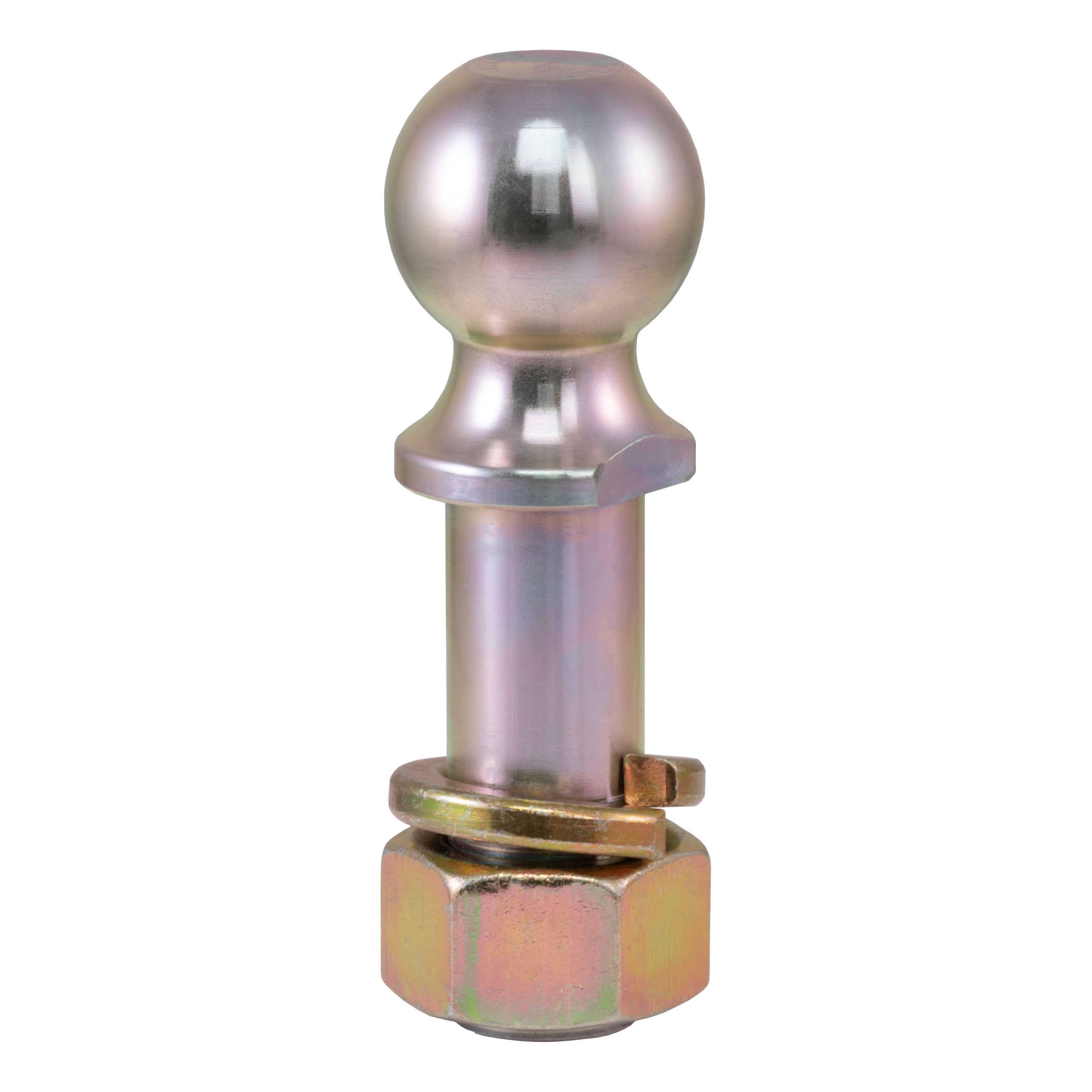 CURT Replacement SecureLatch 2-Inch Pintle Hitch Ball, 10,000, 1-1/4-Inch Shank Diameter Model 48420