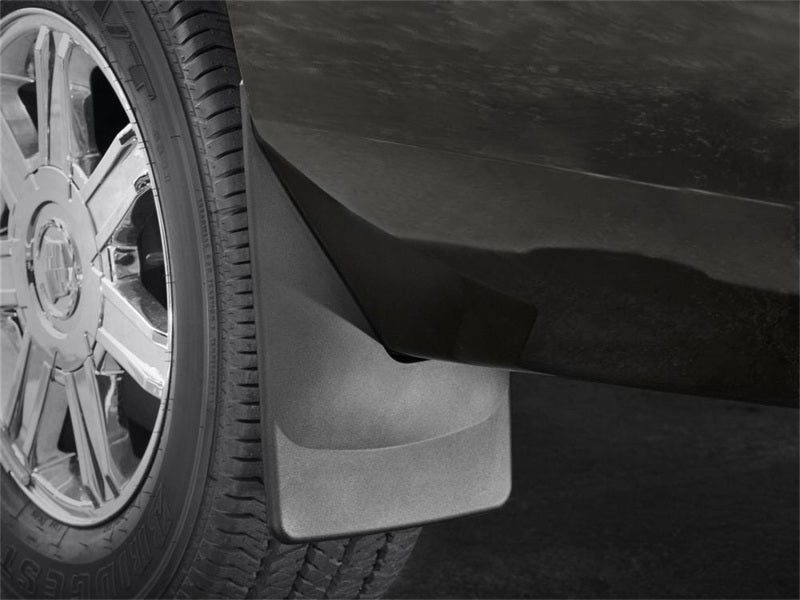 WeatherTech 07-13 Cadillac Escalade No Drill Mudflaps - Black