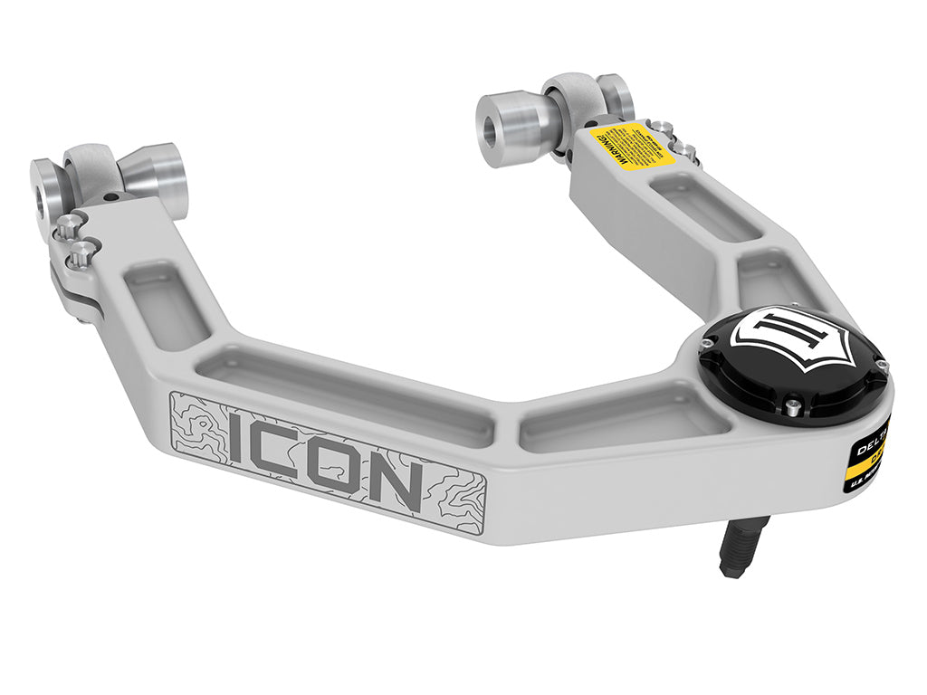 2021-2023 Ford Bronco Billet Upper Control Arm/Delta Joint Pro Kit Icon Vehicle Dynamics