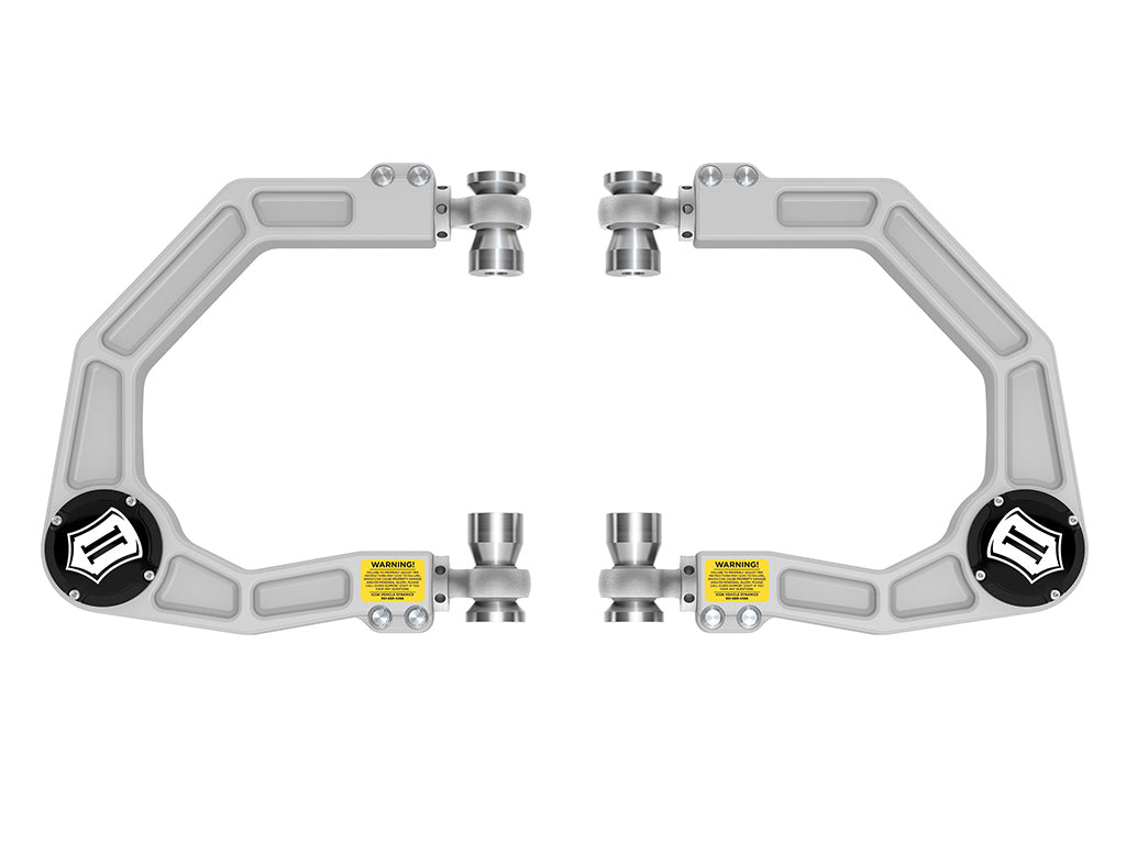 2021-2023 Ford Bronco Billet Upper Control Arm/Delta Joint Pro Kit Icon Vehicle Dynamics