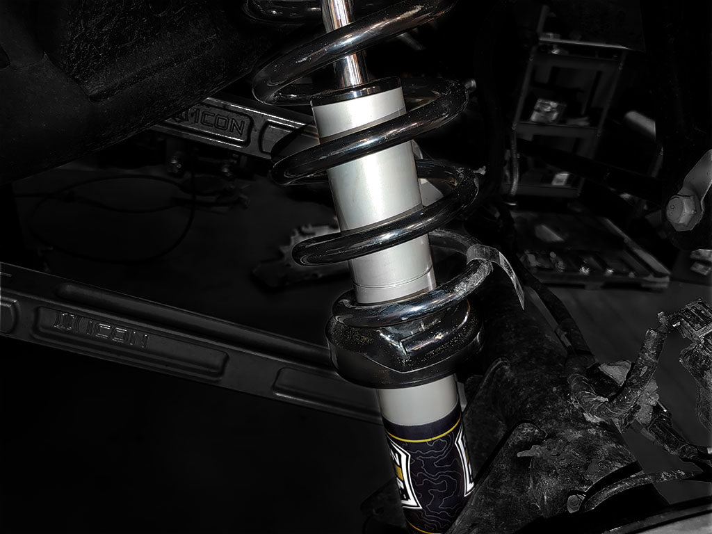2021-2023 Ford Bronco Hoss 1.0 Pkg Rear 1.5-2.25 Inch Lift 2.5 Exp Series Coilover Icon Vehicle Dynamics