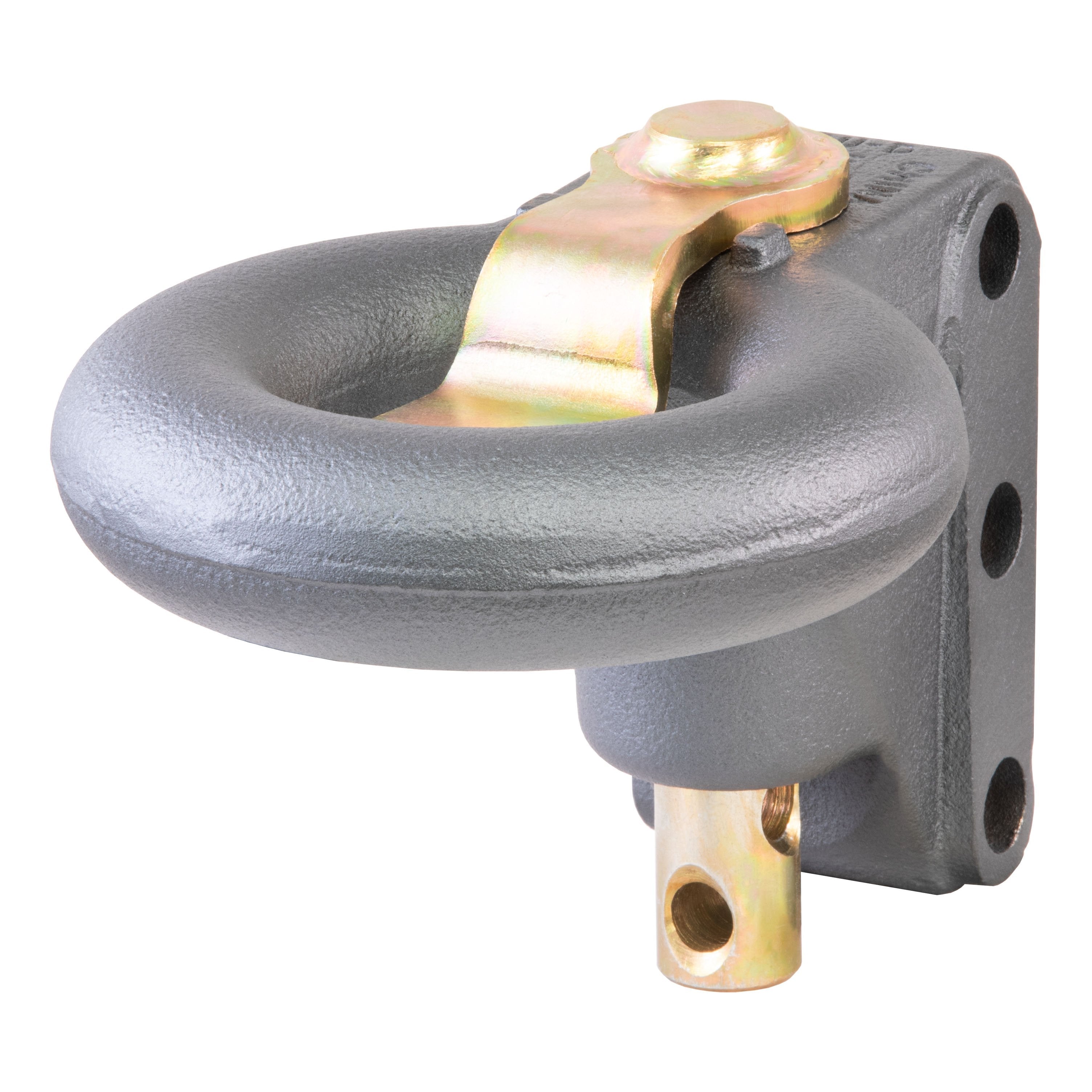 CURT SecureLatch Channel-Style Lunette Ring, 40,000 Pounds, 3-Inch ID Model 48626