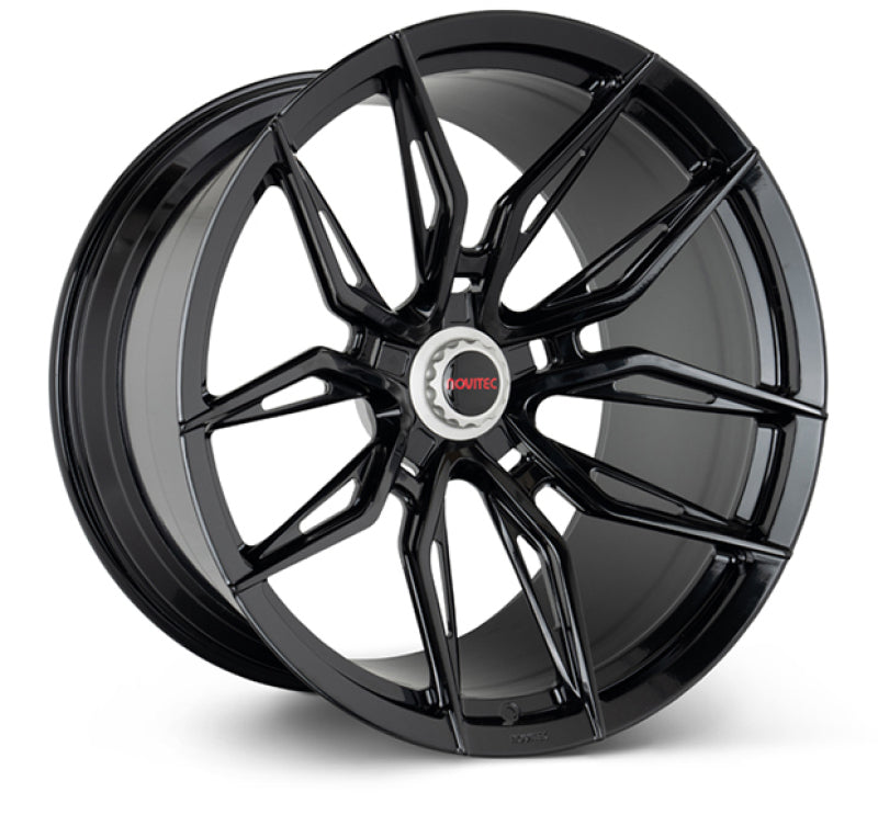 Vossen x Novitec NF11 21x12in - 5x114.3 BP - ET20 - Gloss Black Ferrari SF90 Rear Wheel