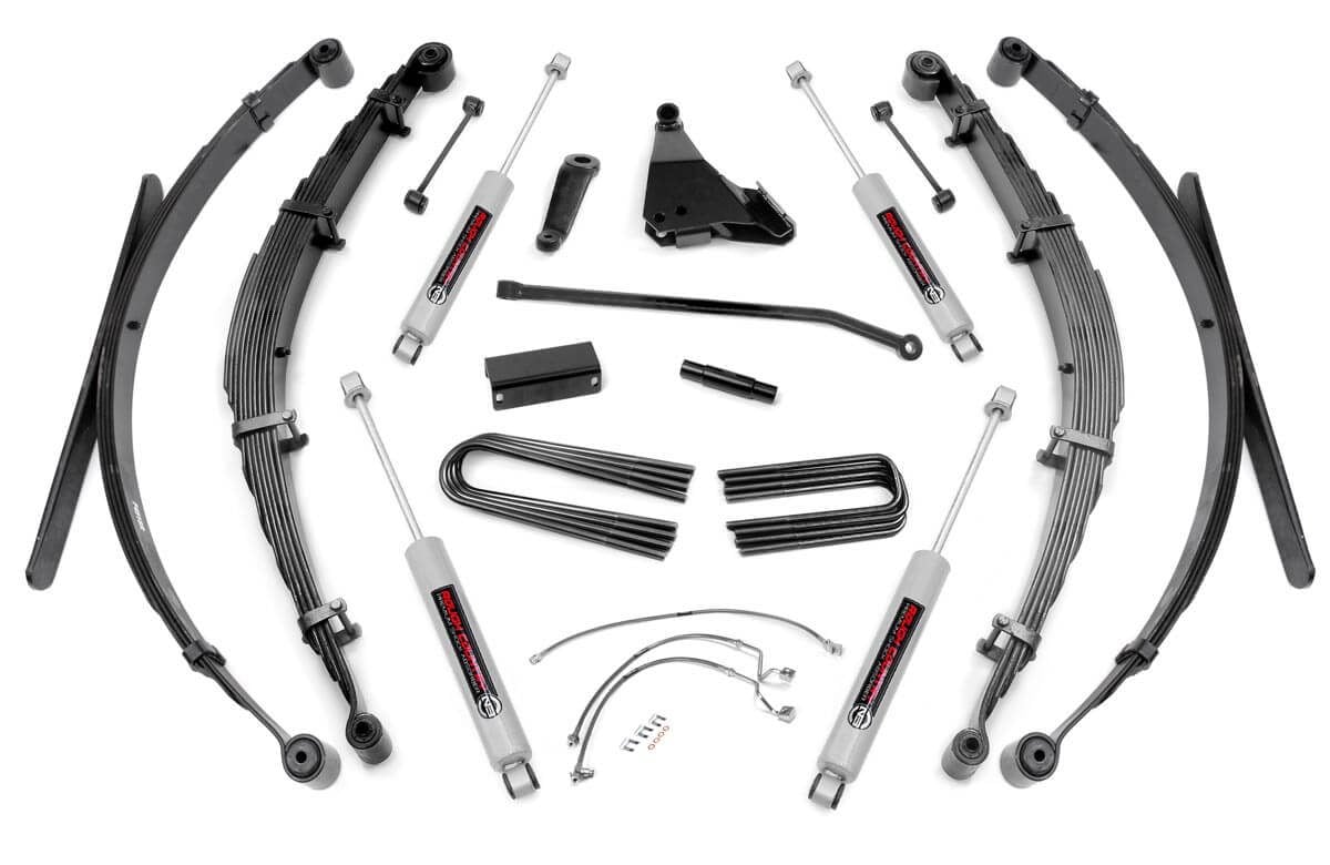 8 Inch Lift Kit Ford F-250/F-350 Super Duty 4WD (1999-2004) Rough Country