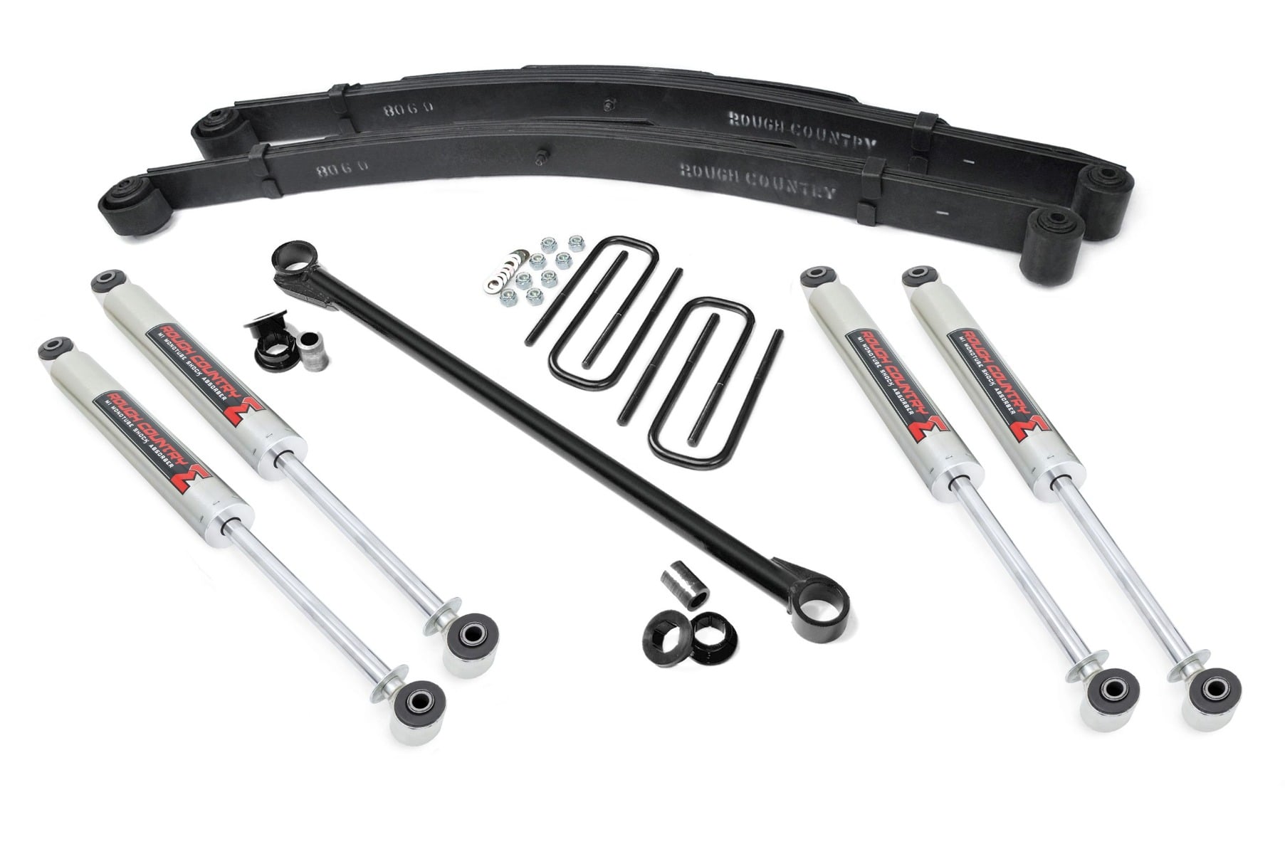 2.5 Inch Leveling Kit Leaf Spring M1 Ford F-250/F-350 Super Duty (99-04) Rough Country