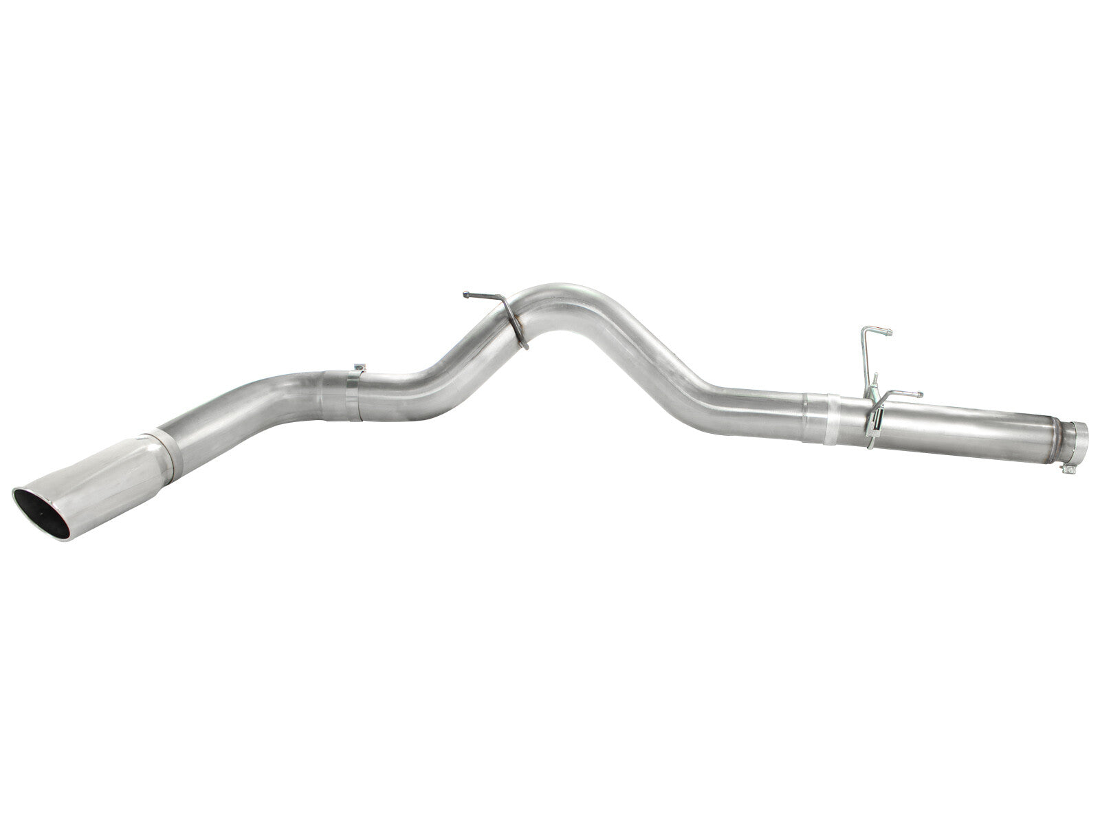 Atlas 5 Inch Aluminized Steel Dpf-Back Exhaust System w/Tip Dodge Diesel Trucks 07.5-12 L6-6.7L (td) aFe Power