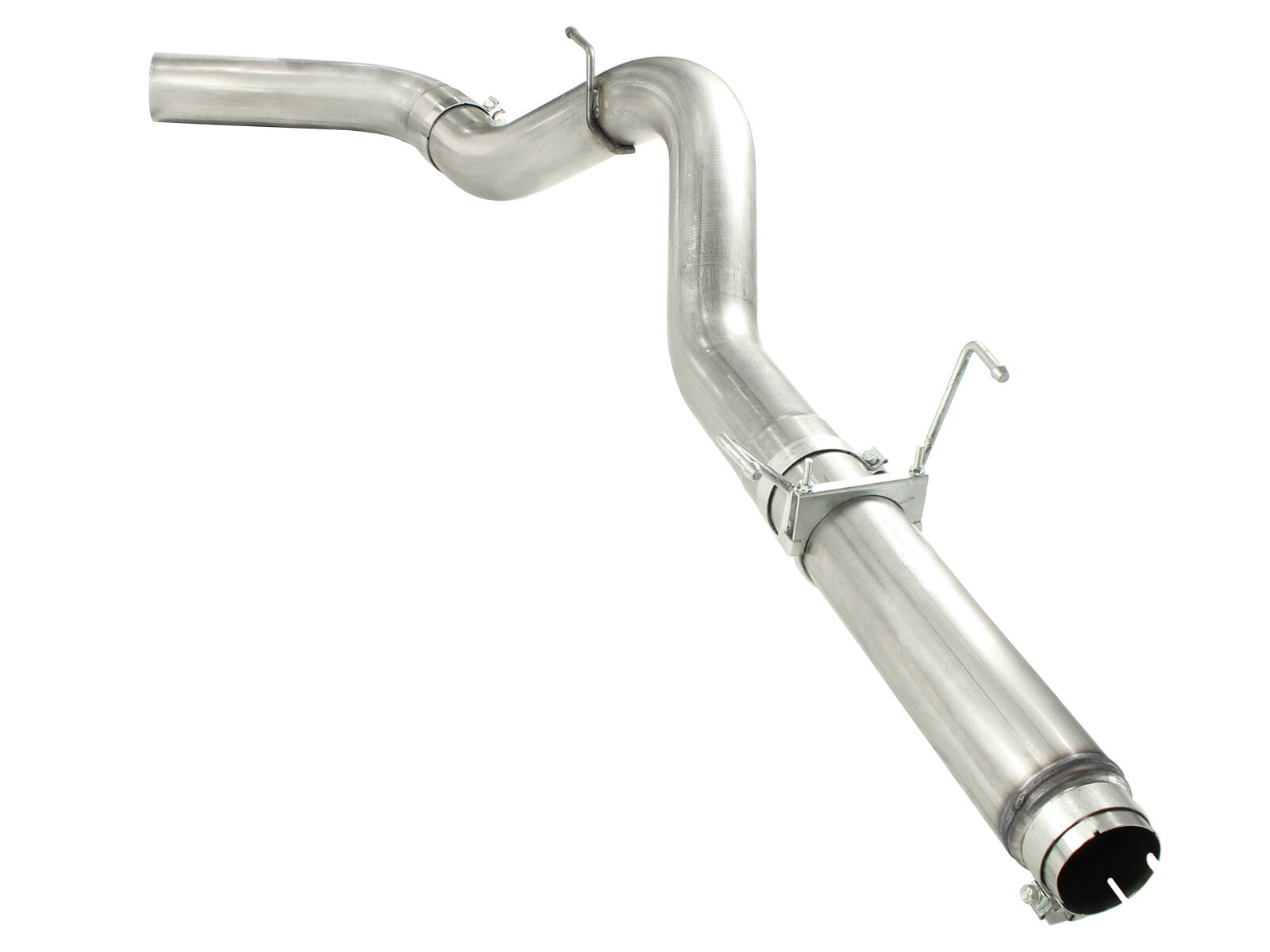 Atlas 5 Inch Aluminized Steel Dpf-Back Exhaust System Dodge Diesel Trucks 07.5-12 L6-6.7L (td) aFe Power
