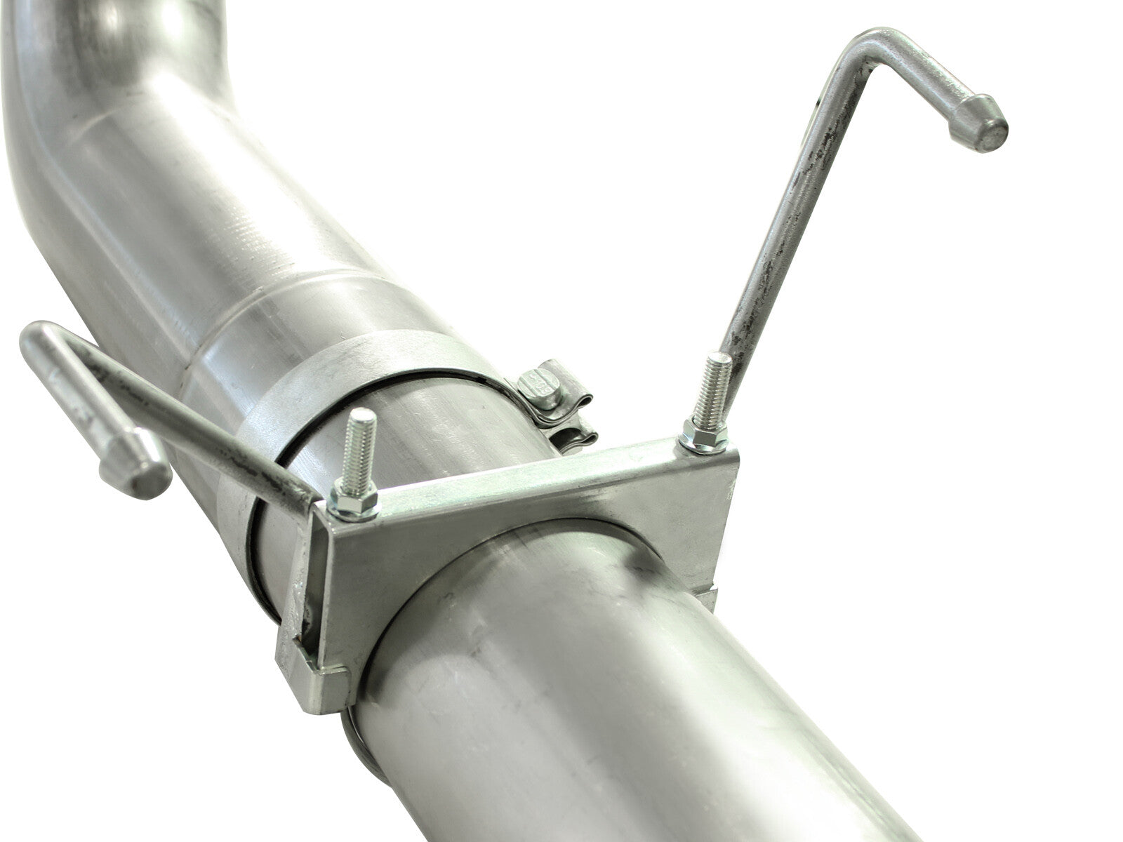 Atlas 5 Inch Aluminized Steel Dpf-Back Exhaust System Dodge Diesel Trucks 07.5-12 L6-6.7L (td) aFe Power