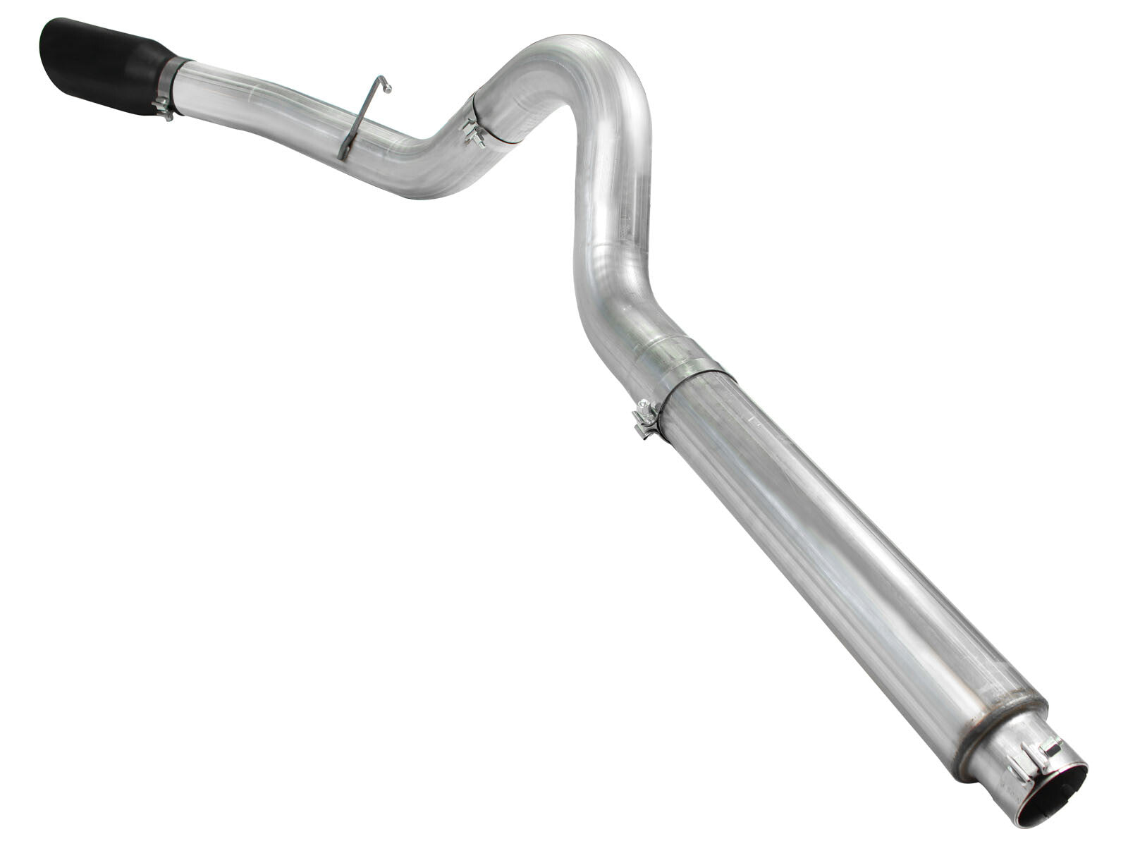 Atlas 5 Inch Aluminized Steel Dpf-Back Exhaust System w/Tip Ford Diesel Trucks 08-10 V8-6.4L (td) aFe Power
