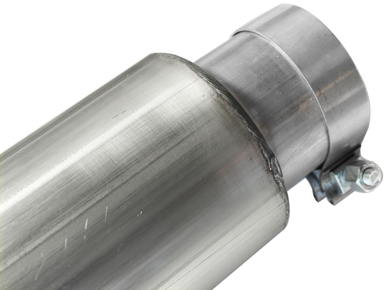 Atlas 5 Inch Aluminized Steel Dpf-Back Exhaust System w/Tip Ford Diesel Trucks 08-10 V8-6.4L (td) aFe Power