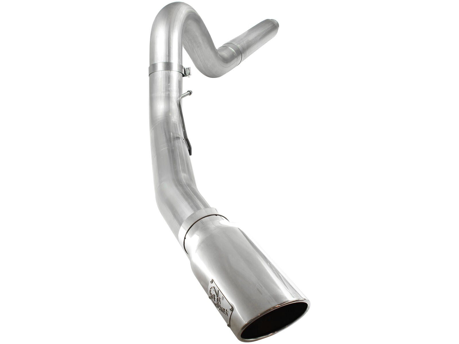 Atlas 5 Inch Aluminized Steel Dpf-Back Exhaust System w/Tip Ford Diesel Trucks 08-10 V8-6.4L (td) aFe Power