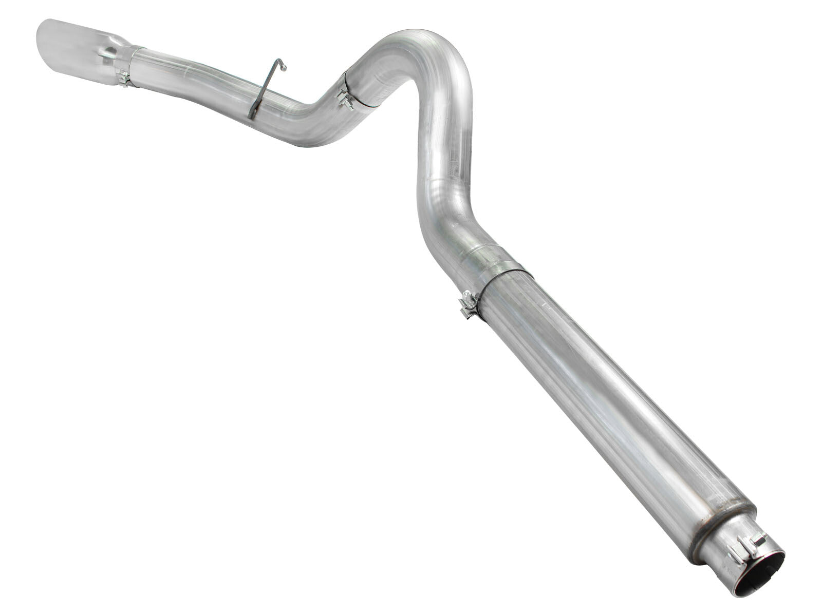 Atlas 5 Inch Aluminized Steel Dpf-Back Exhaust System w/Tip Ford Diesel Trucks 08-10 V8-6.4L (td) aFe Power