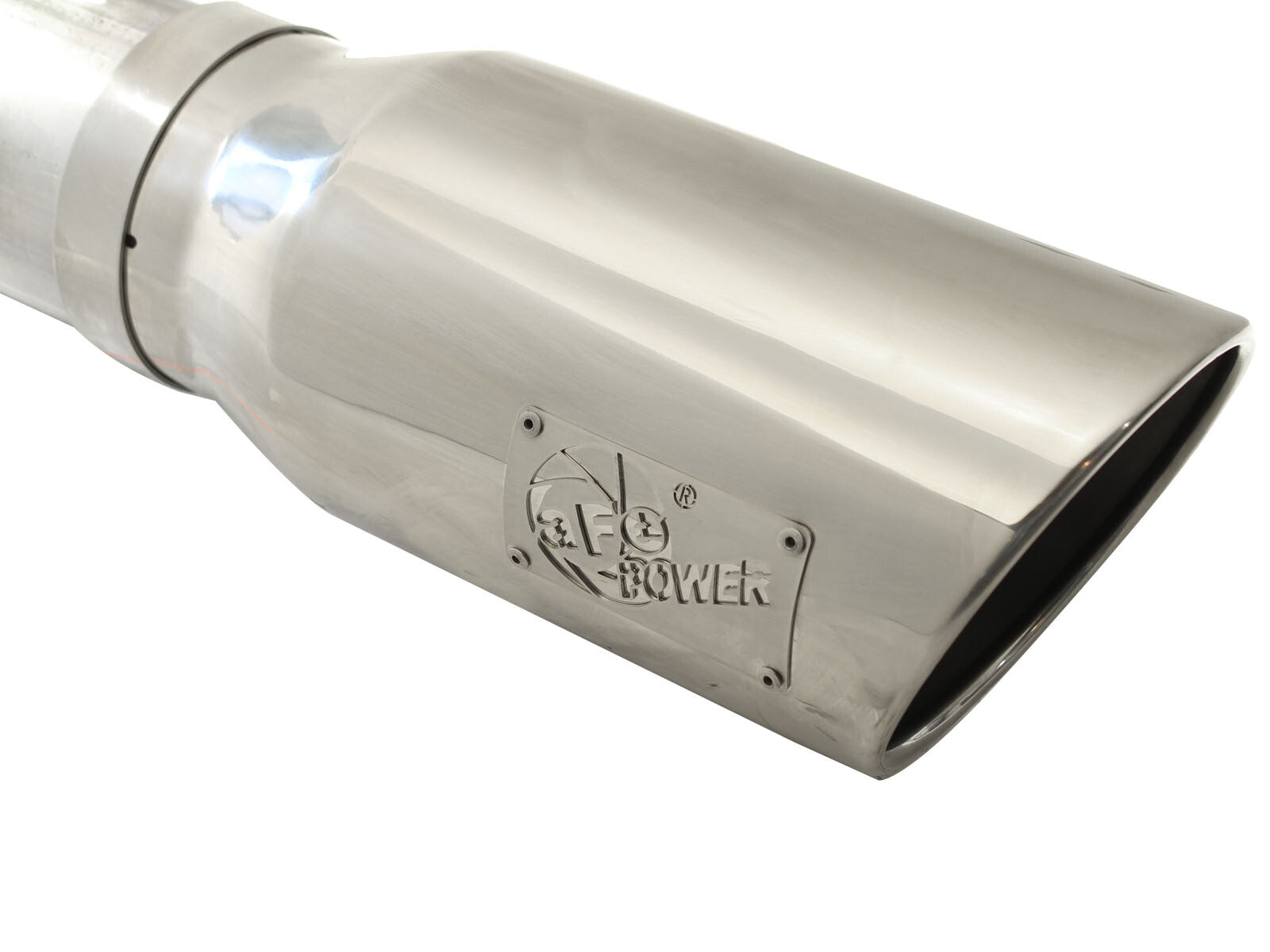 Atlas 5 Inch Aluminized Steel Dpf-Back Exhaust System w/Tip Ford Diesel Trucks 08-10 V8-6.4L (td) aFe Power