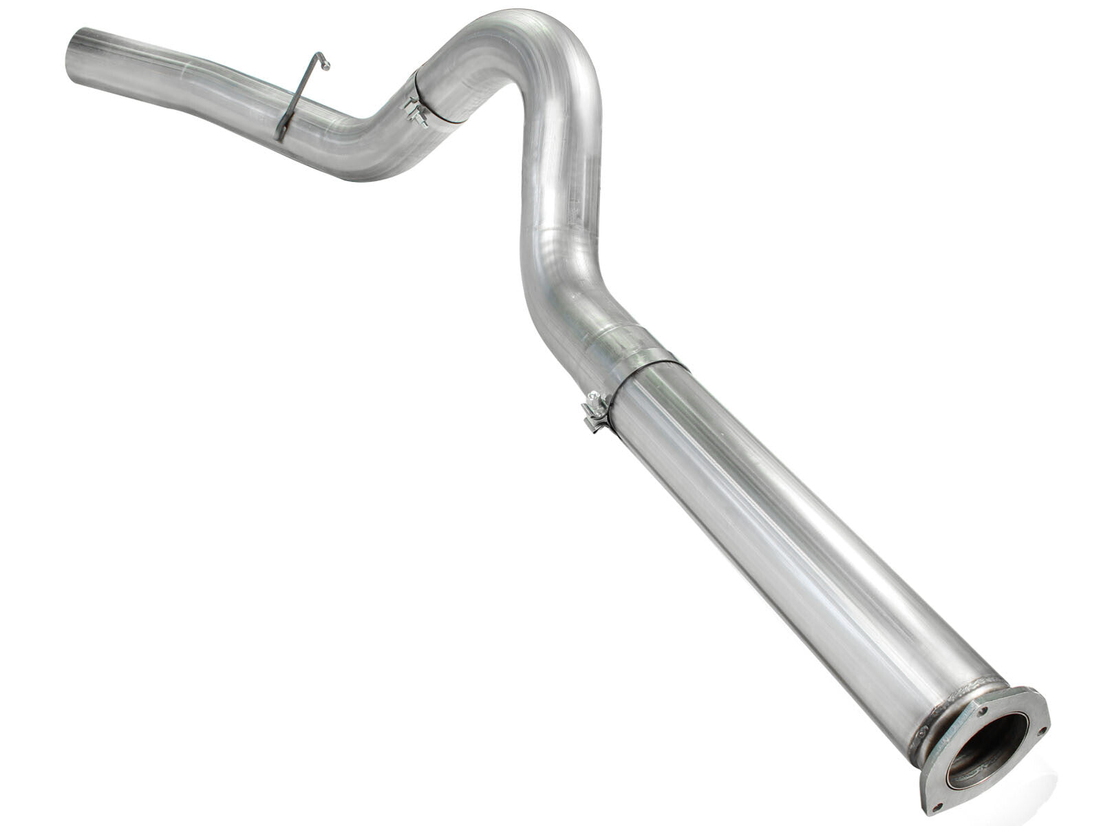 Atlas 5 Inch Aluminized Steel Dpf-Back Exhaust System Ford Diesel Trucks 11-14 V8-6.7L (td) aFe Power