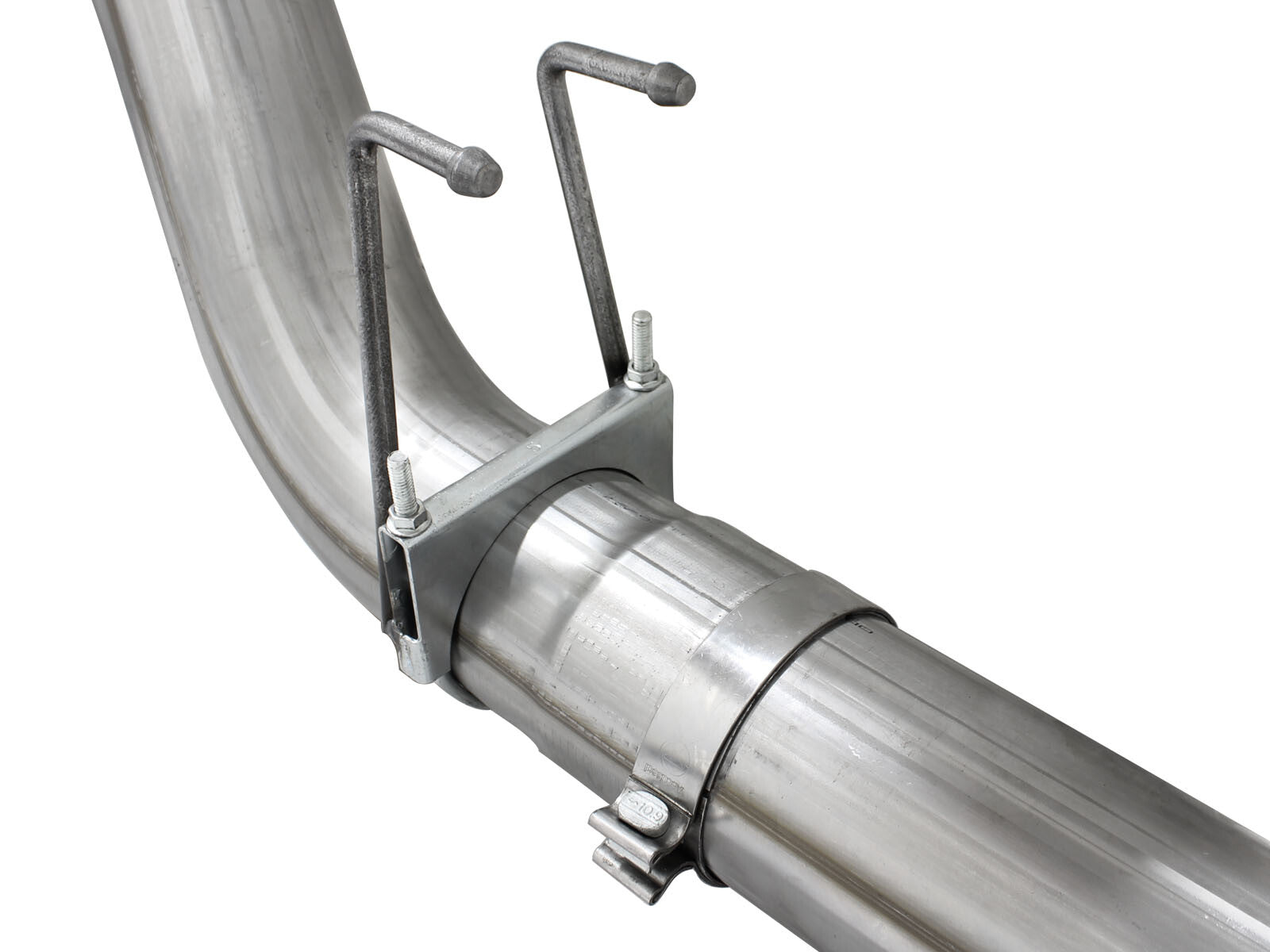Atlas 5 Inch Aluminized Steel Dpf-Back Exhaust System w/Tip Ford Diesel Trucks 15-16 V8-6.7L (td) aFe Power