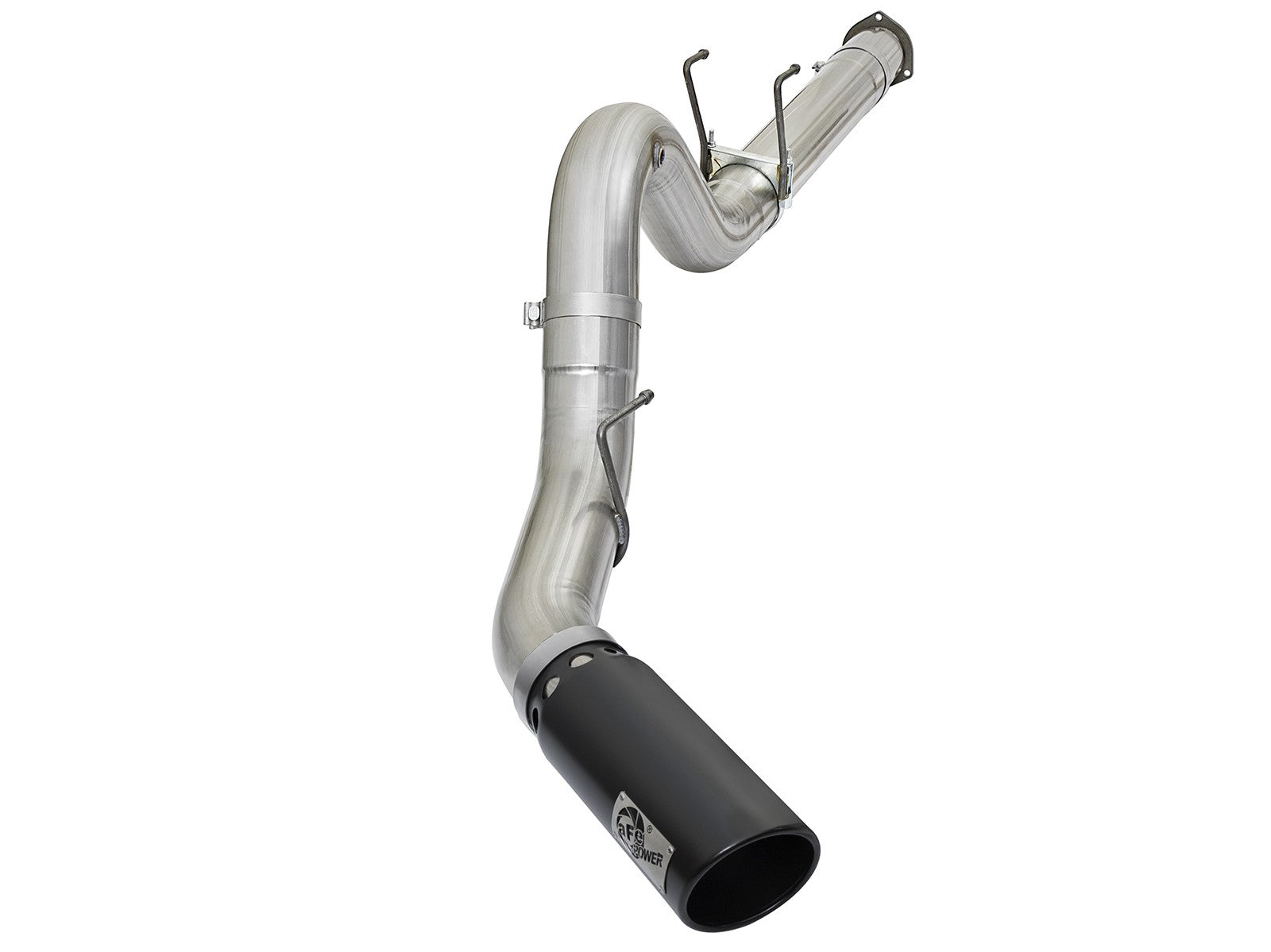 Atlas 5 Inch Aluminized Steel Dpf-Back Exhaust System w/ Tip Ford Diesel Trucks 17-26 V8-6.7L (td) aFe Power