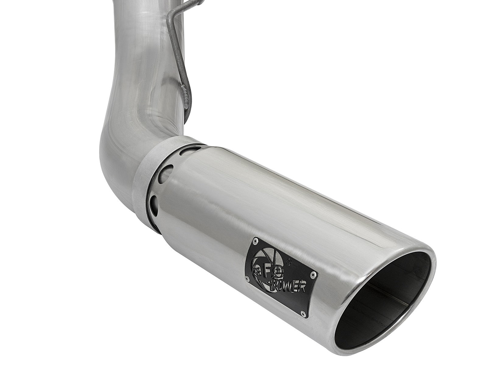 Atlas 5 Inch Aluminized Steel Dpf-Back Exhaust System w/ Tip Ford Diesel Trucks 17-26 V8-6.7L (td) aFe Power