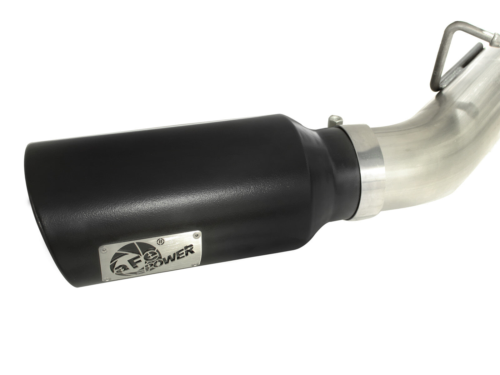 Atlas 4 Inch Aluminized Steel Dpf-Back Exhaust System w/ Tip GM Diesel Trucks 11-16 V8-6.6L (td) Lml aFe Power