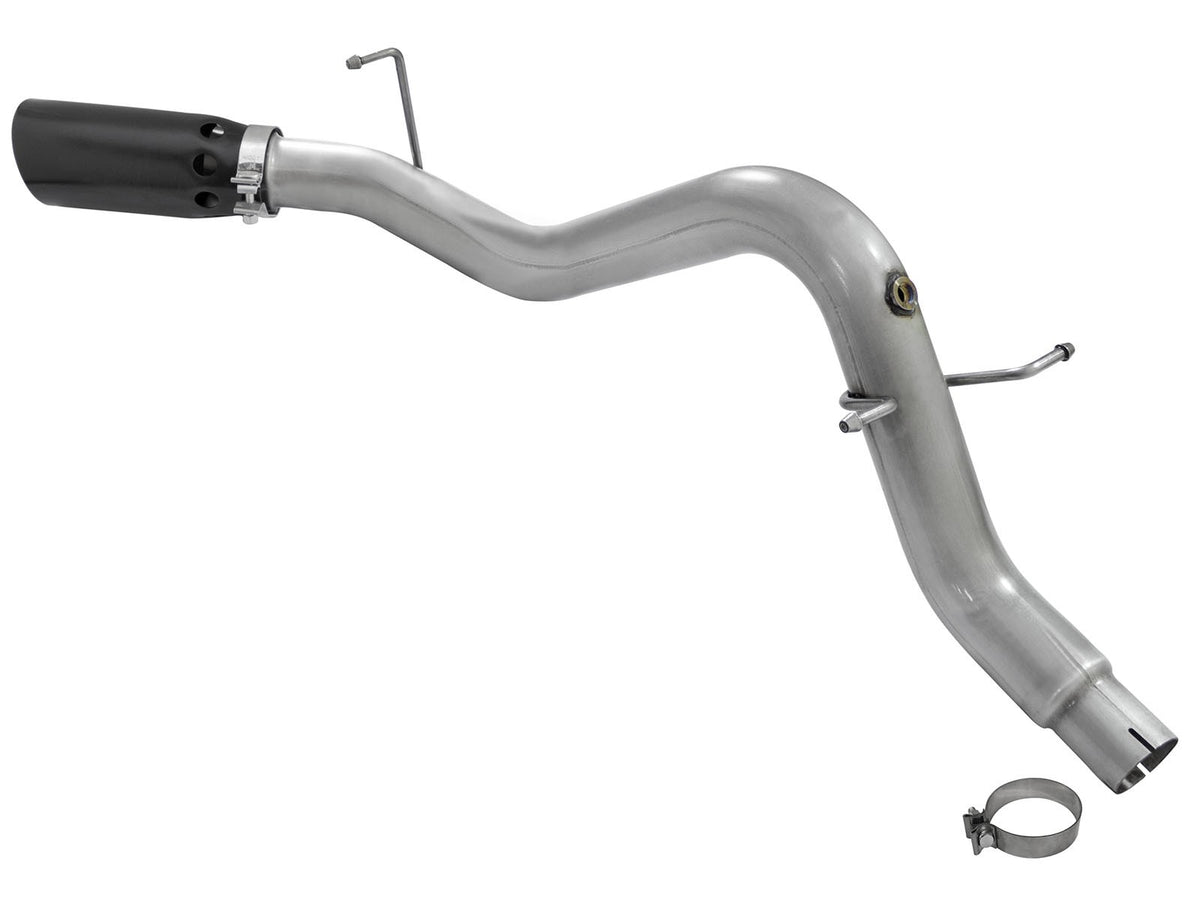 Atlas 3-1/2 Inch Aluminized Steel Dpf-Back Exhaust System w/Black Tip GM Colorado/Canyon 16-22 L4-2.8L (td) Lwn aFe Power