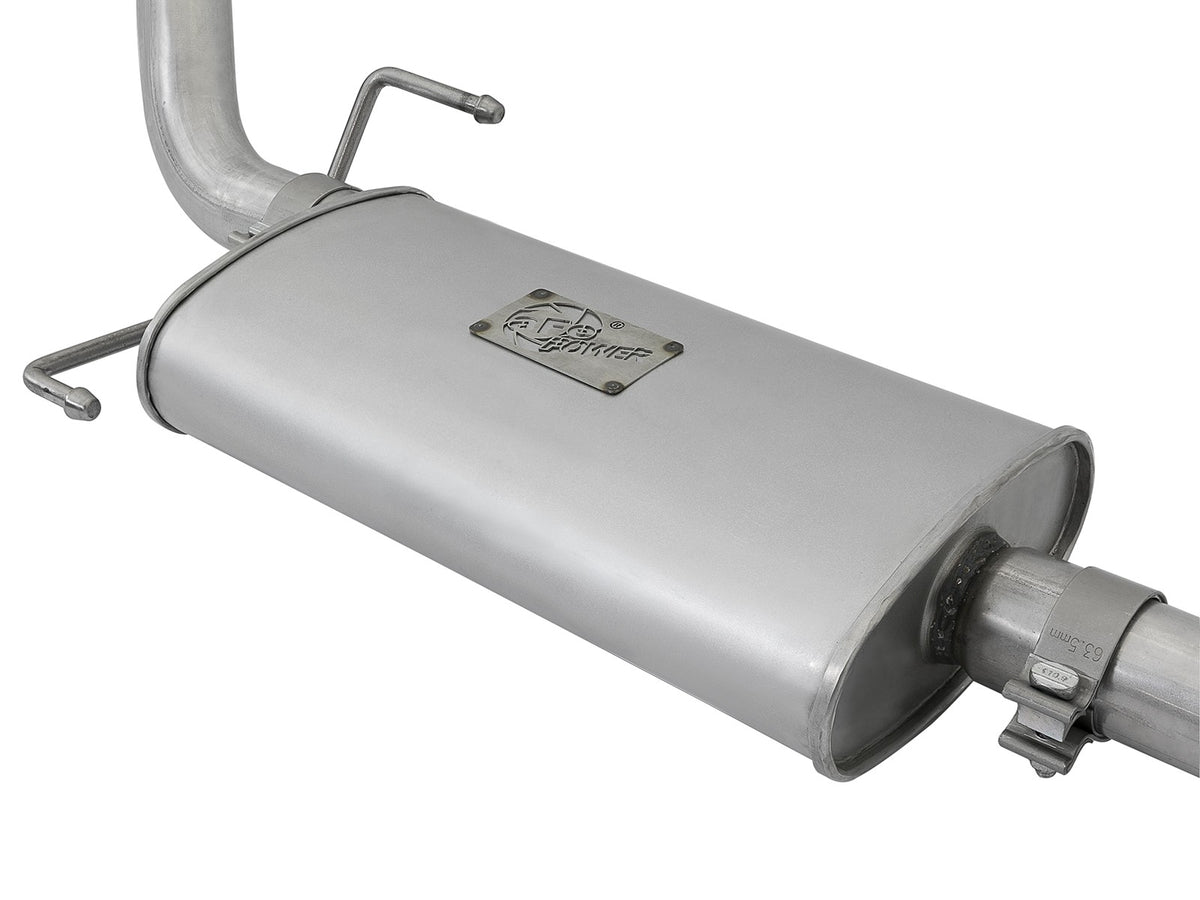 Scorpion 2-1/2 Inch Aluminized Steel Cat-Back Hi-Tuck Exhaust System Toyota Fj Cruiser 07-18 V6-4.0L aFe Power