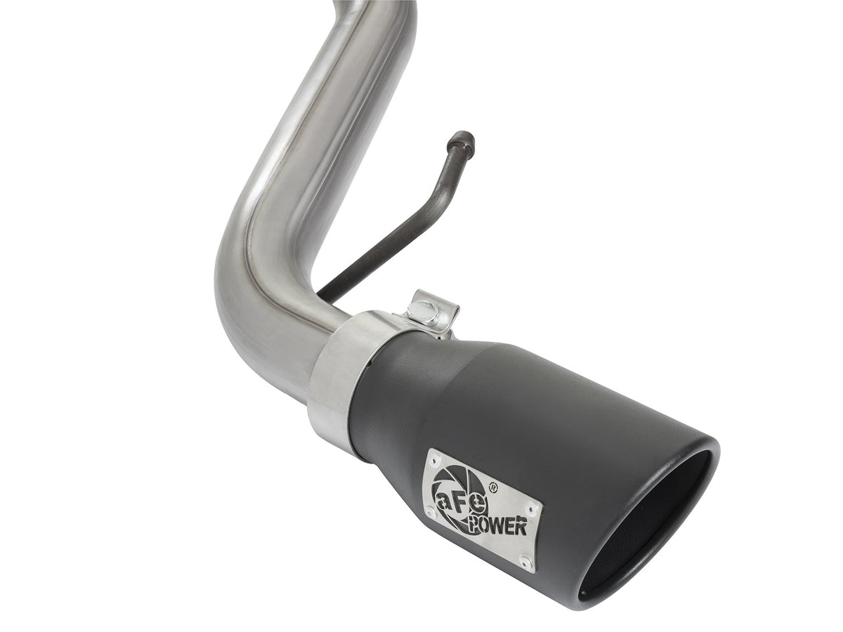 Scorpion 2-1/2 Inch Aluminized Steel Cat-Back Exhaust System w/ Black Tip Toyota Fj Cruiser 07-18 V6-4.0L aFe Power