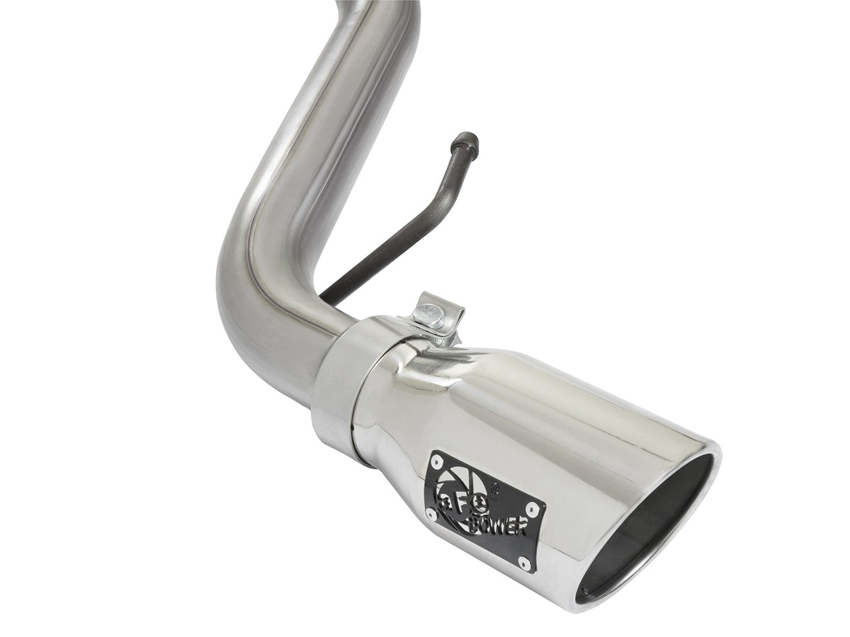 Scorpion 2-1/2 Inch Aluminized Steel Cat-Back Exhaust System w/ Polished Tip Toyota Fj Cruiser 07-18 V6-4.0L aFe Power