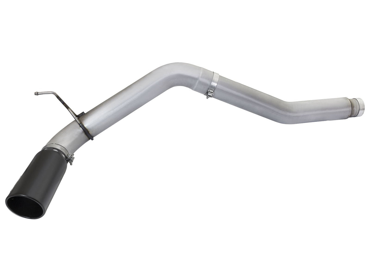 Atlas 5 Inch Aluminized Steel Dpf-Back Exhaust System w/Black Tip Nissan Titan Xd 16-19 V8-5.0L (td) aFe Power