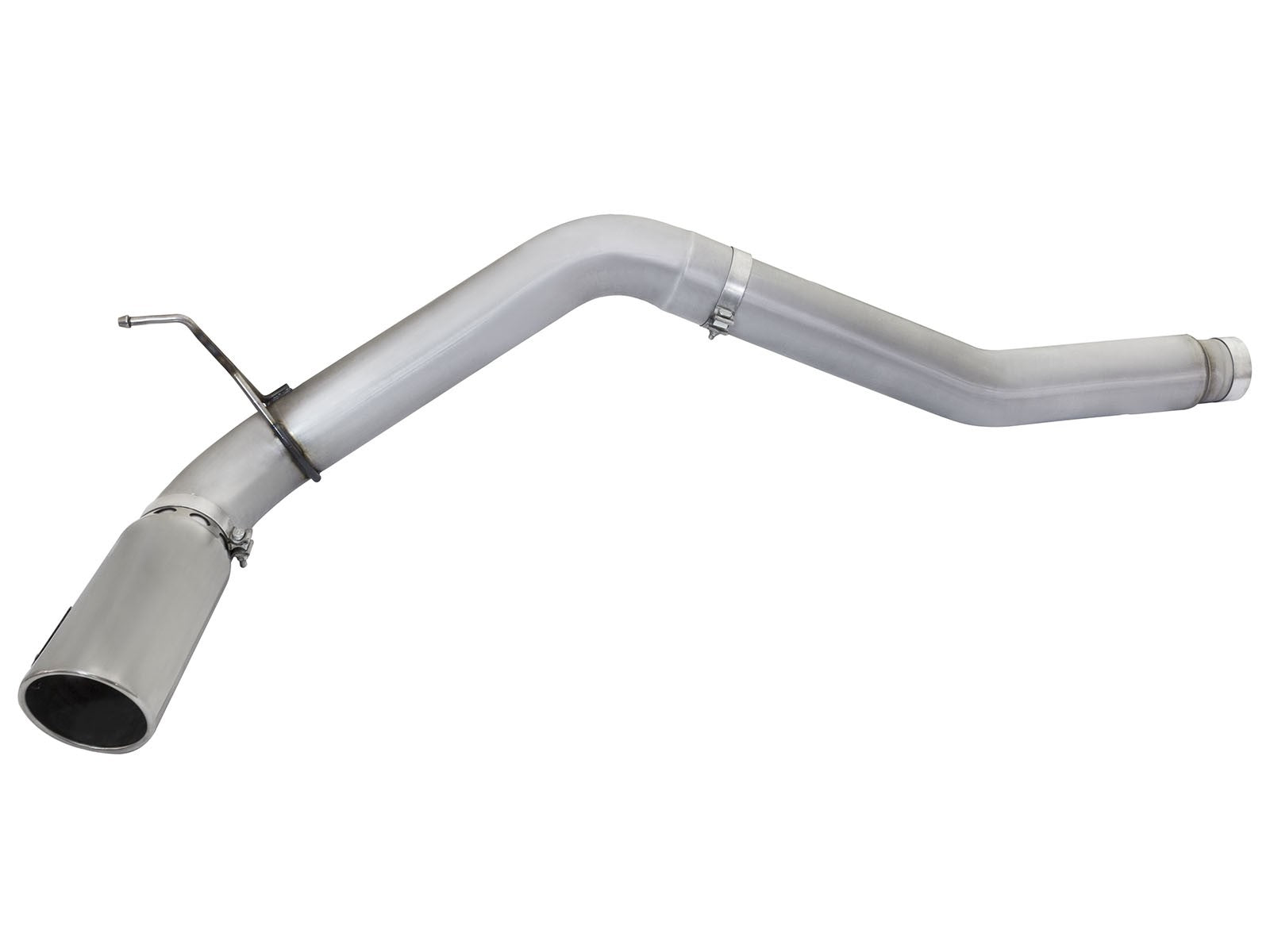 Atlas 5 Inch Aluminized Steel Dpf-Back Exhaust System w/ Polished Tip Nissan Titan Xd 16-19 V8-5.0L (td) aFe Power