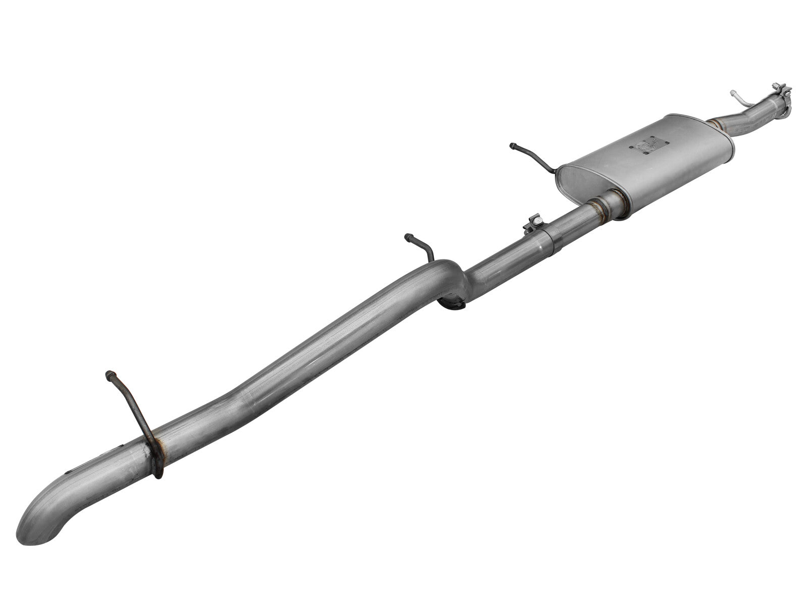 Scorpion 2-1/2 Inch Aluminized Steel Cat-Back Hi-Tuck Exhaust System Jeep Wrangler (JK) 4 Door 07-18 V6-3.6L/3.8L aFe Power