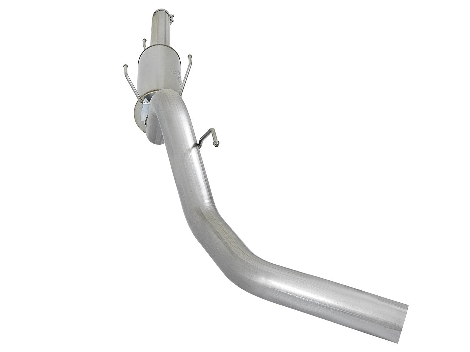 Large Bore-HD 4 Inch 409 Stainless Steel Cat-Back Exhaust System w/o Tip Dodge Diesel Trucks 03-04 L6-5.9L (td) aFe Power