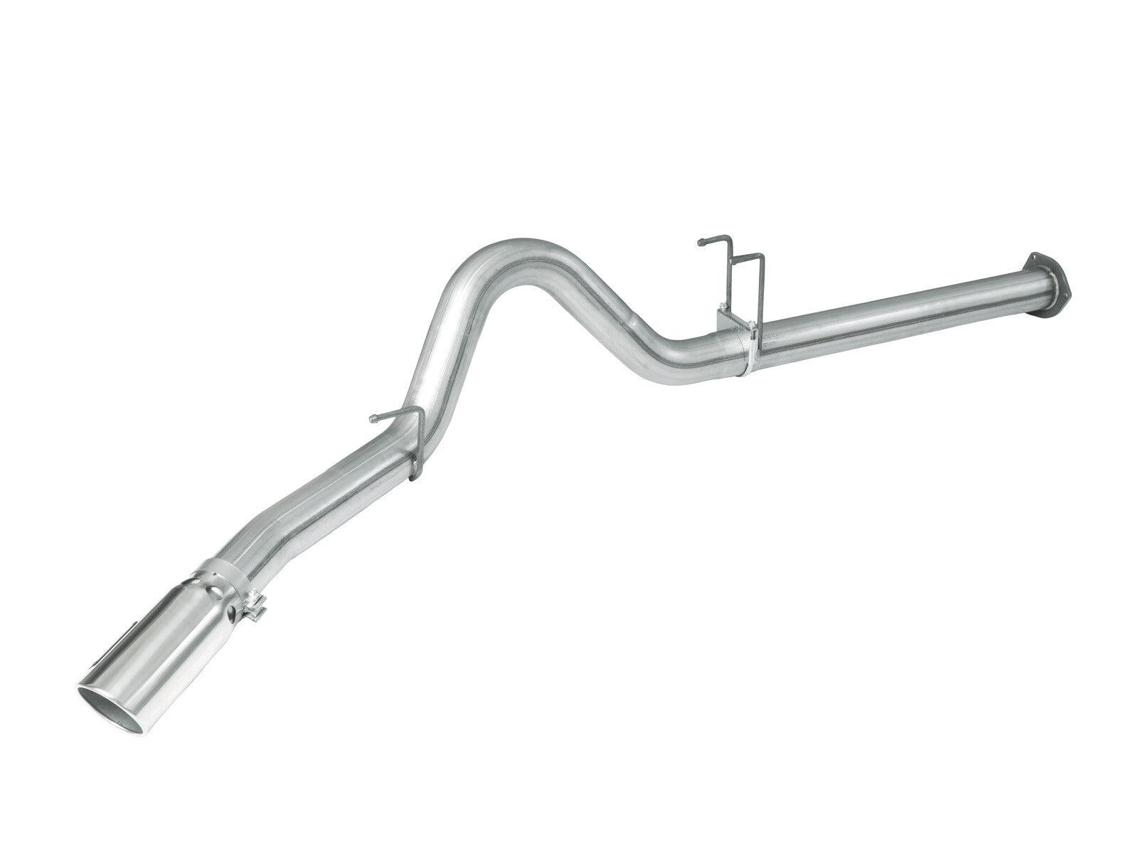 Large Bore-HD 4 Inch 409 Stainless Steel Dpf-Back Exhaust System Ford Diesel Trucks 11-14 V8-6.7L (td) aFe Power