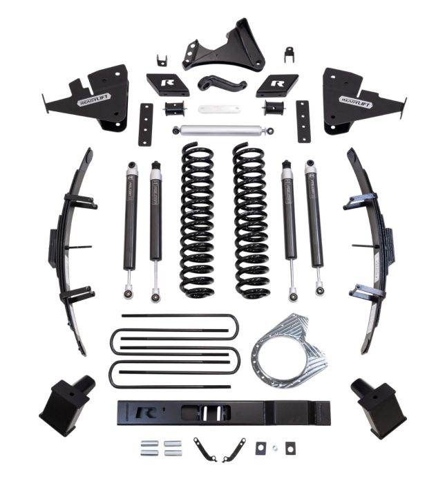 8.5 Inch Lift Kit W/ Falcon Shocks 2017-2022 Ford F-250/F-350 Super Duty Diesel 4WD ReadyLIFT
