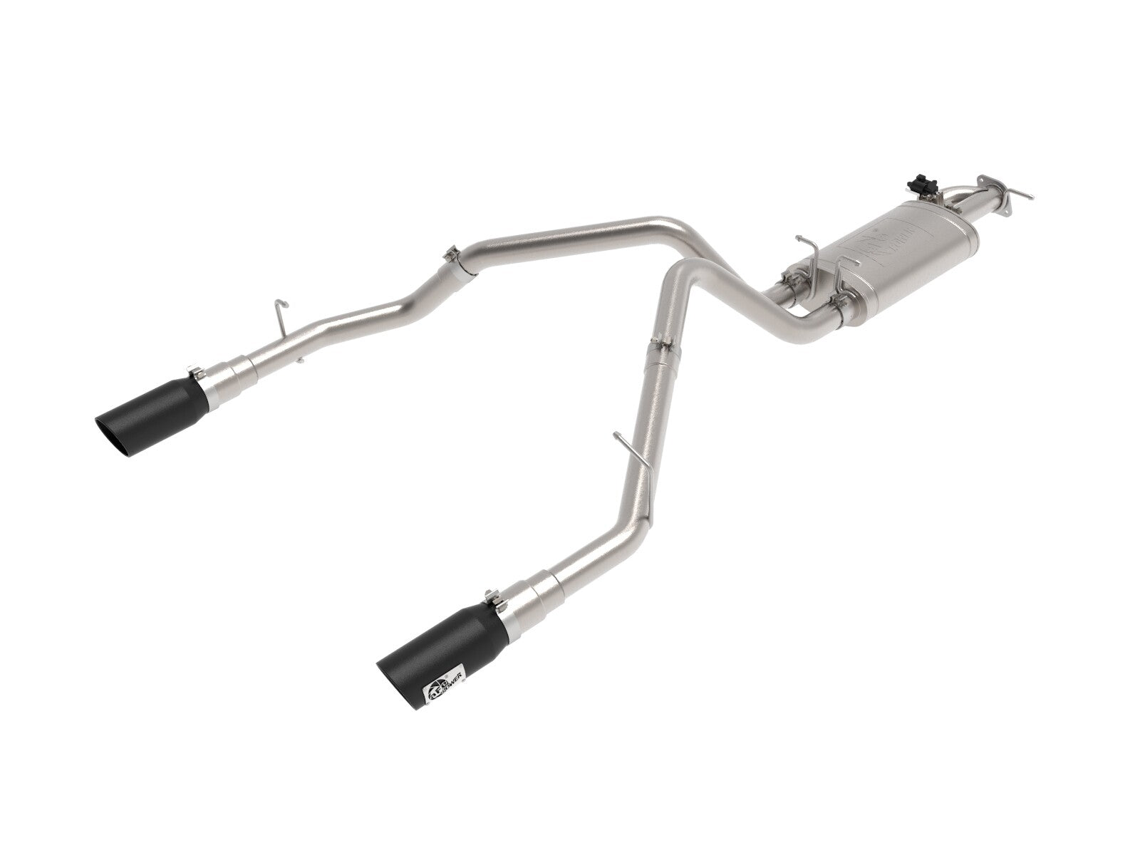 Gemini Xv 3 Inch 304 Stainless Steel Cat-Back Exhaust System w/ Cut-Out Ram 1500 19-22 V8-5.7L Hemi aFe Power